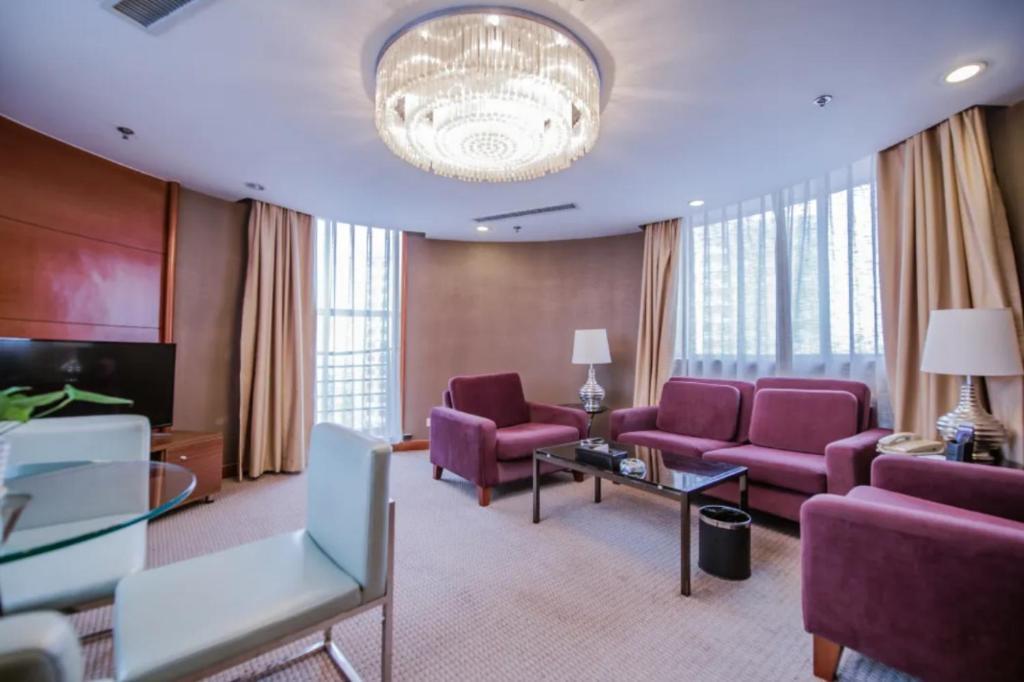 Linyi Blue Horizon Intenational Hotel Εξωτερικό φωτογραφία