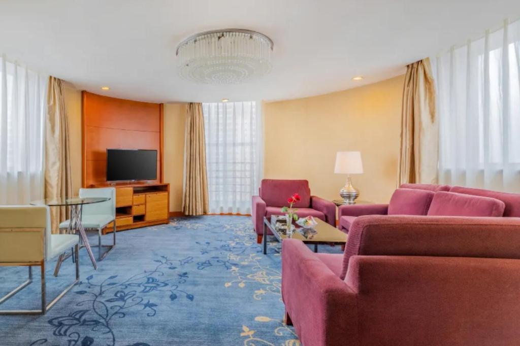 Linyi Blue Horizon Intenational Hotel Εξωτερικό φωτογραφία